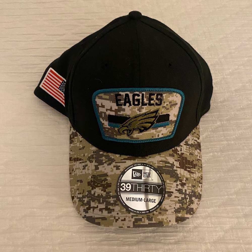 NYT Official Pro Shop Philadelphia Eagles Baseball Hat- Salute to Service